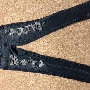 American Eagle Super Stretch ripped Jeans